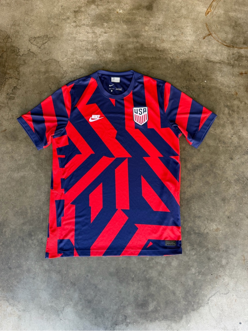 Nike USA Soccer Jersey USWNT United States Dri Fit ADV Match 2021 Size Large